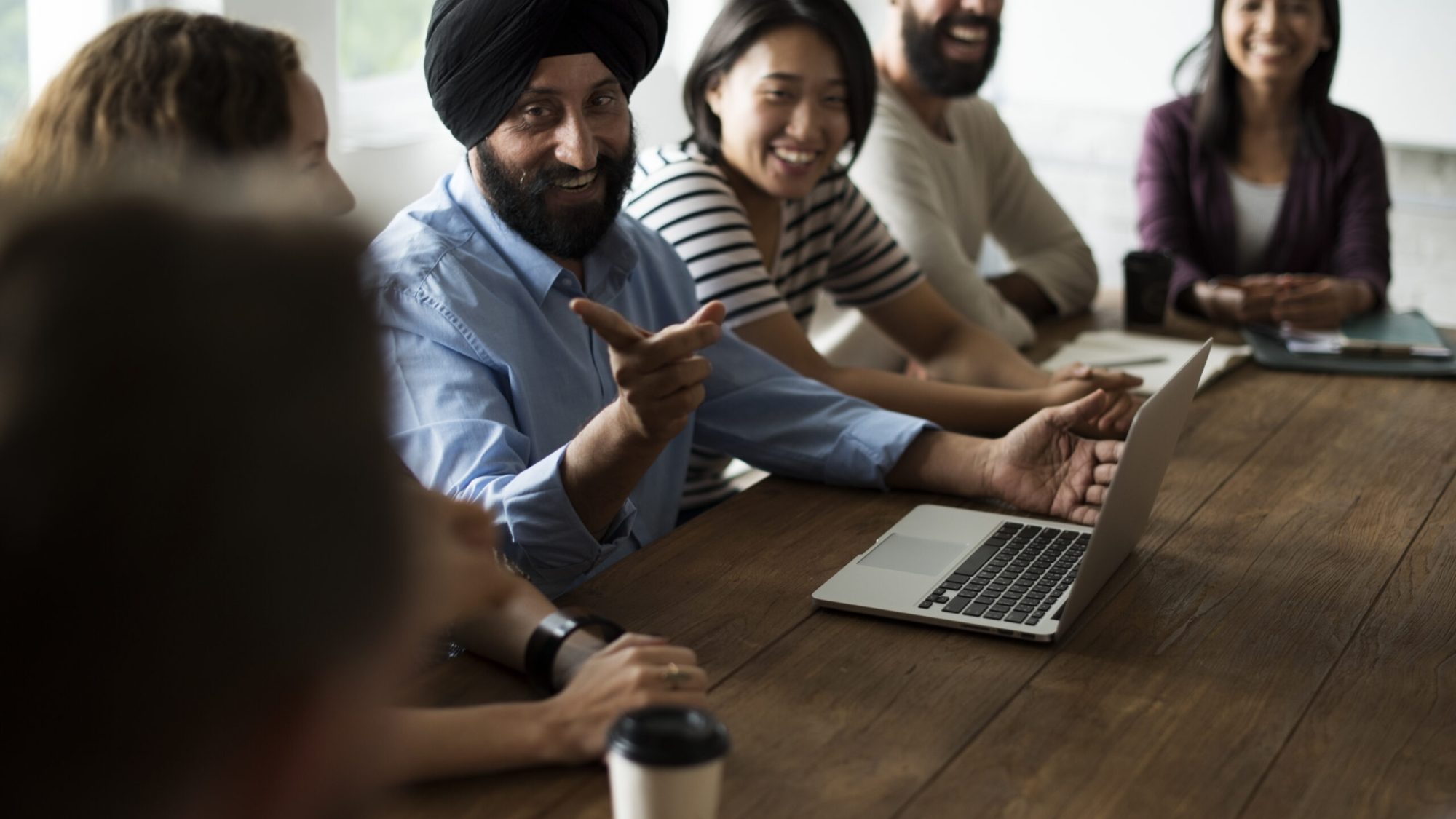 People Meeting Seminar Office Concept